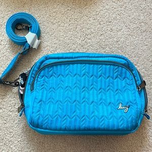 LUG blue mini ranger cross body bag